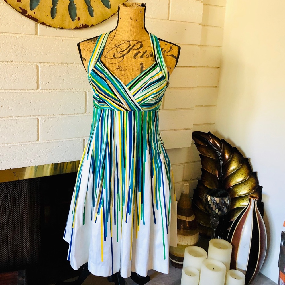 Calvin Klein multi colored dress